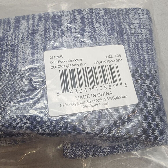 Tommie Copper NEW Women Nanoglide Over the Calf Compression Socks 2Pk Sz 7-9.5 M - Picture 3 of 3